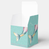 魅惑のマーメイドテールガールバースデーパーティー フェイバーボックス (オープン)