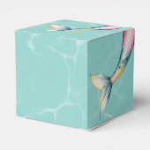 魅惑のマーメイドテールガールバースデーパーティー フェイバーボックス (裏面サイド)