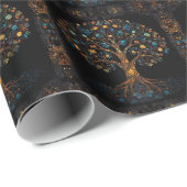 魅惑のモザイクの木 ラッピングペーパー (ロールコーナー)