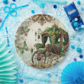 魅惑のモス＆ムーンライト フェアリーテイル カルタデコ ペーパープレート (パーティー)