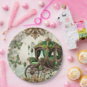 魅惑のモス＆ムーンライト フェアリーテイル カルタデコ ペーパープレート (パーティー)