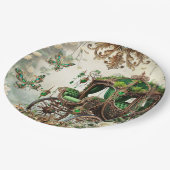 魅惑のモス＆ムーンライト フェアリーテイル カルタデコ ペーパープレート (アングル)