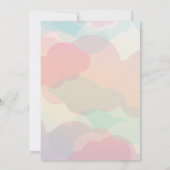 魅惑のユニコーンバースデーパーティー招待状 招待状 (裏面)