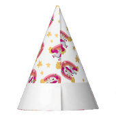 魅惑のユニコーン誕生日パーティーハット パーティーハット (裏面)
