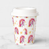 魅惑のユニコーン誕生日 紙コップ (右)