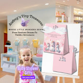 魅惑のユニコーン赤ちゃんシャワー愛用箱 フェイバーボックス