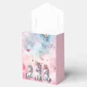 魅惑のユニコーン赤ちゃんシャワー愛用箱 フェイバーボックス (オープン)