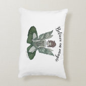 "魅惑のユリ池"アクセント枕 アクセントクッション (裏面(縦))