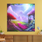 魅惑のランドキャンバスアート キャンバスプリント (インサイチュ (リビング))