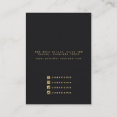 魅惑のラヴェンス魔性ネックレスイヤリングディスプレイ 名刺 (裏面)