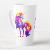 魅惑の一角獣 カフェラテマグ (左アングル)