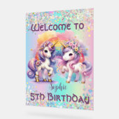 魅惑の一角 アクリルサイン (傾斜)