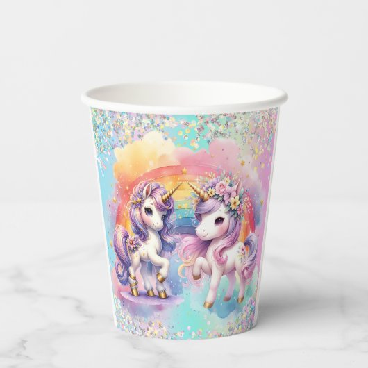 魅惑の一角 紙コップ (裏面)