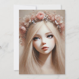 「魅惑の人形：夢と夢の守護者大切」 招待状