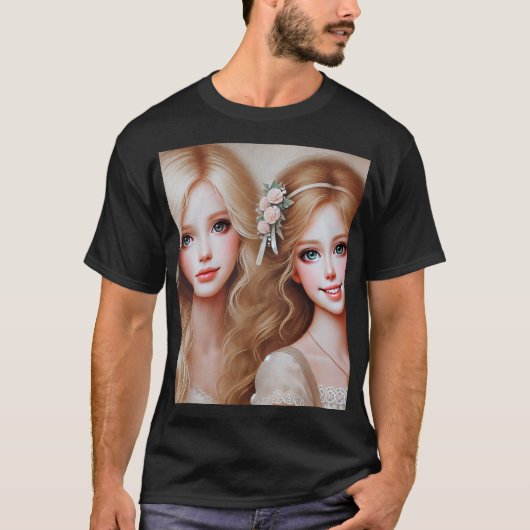 「魅惑の人形:夢と夢の守護者大切」 Tシャツ (正面)