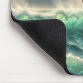 魅惑の人魚の泳ぎ マウスパッド (コーナー)