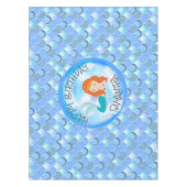 魅惑の人魚の誕生日パーティー テーブルクロス (正面)