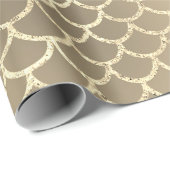 魅惑の人魚の鱗スモーキーロールドチャンピン ラッピングペーパー (ロールコーナー)