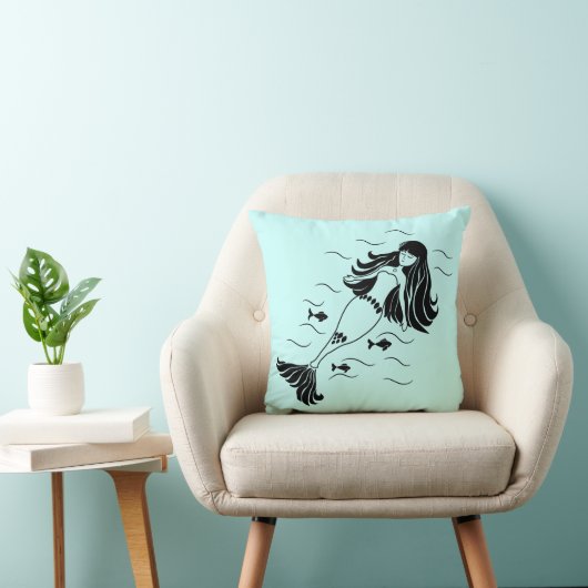 魅惑の人魚 クッション (椅子)