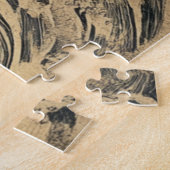 魅惑の人魚 ジグソーパズル (側面)