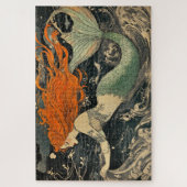 魅惑の人魚 ジグソーパズル (縦)