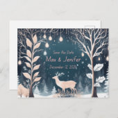 魅惑の休日&結婚クリスマス救のダー 案内ポストカード (正面/裏面)