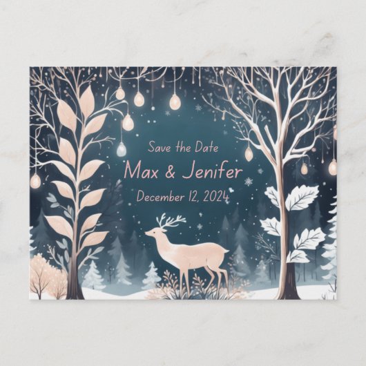 魅惑の休日&結婚クリスマス救のダー 案内ポストカード (正面)