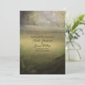 魅惑の光の森素朴結婚の 招待状 (スタンド正面)