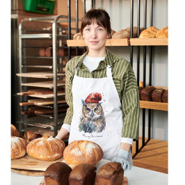 魅惑の冬のフクロウカスタム、 エプロン