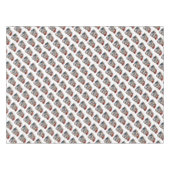 魅惑の冬のフクロウカスタム、 テーブルクロス (正面(横))