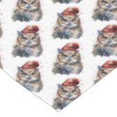 魅惑の冬のフクロウカスタム、 テーブルクロス (アングル)