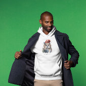 魅惑の冬のフクロウカスタム、 パーカ