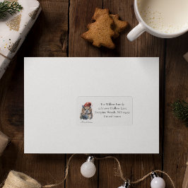 魅惑の冬のフクロウカスタム、 ラベル