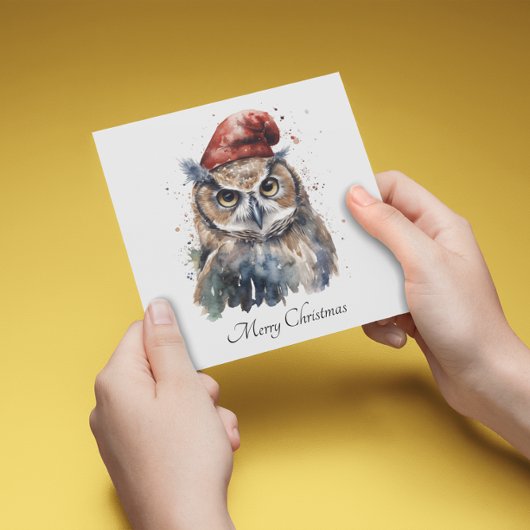 魅惑の冬のフクロウカスタム、 招待状