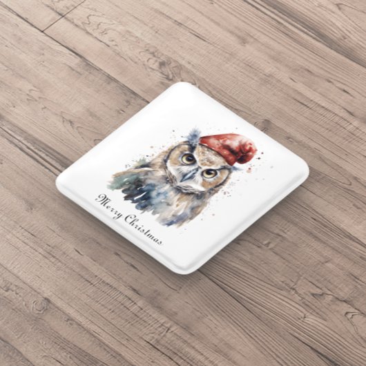 魅惑の冬のフクロウカスタム、 缶バッジ