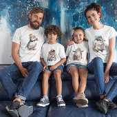 魅惑の冬のフクロウカスタム、 Tシャツ