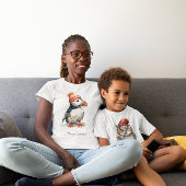 魅惑の冬のフクロウカスタム、 Tシャツ