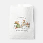 魅惑の冬の森 | バースデー フェイバーバッグ (正面)