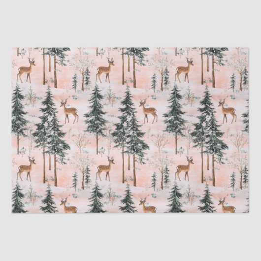 魅惑の冬の森 薄葉紙 (正面)