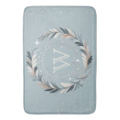 魅惑の冬リース バスマット (正面縦)