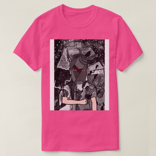 魅惑の反射 Tシャツ (デザイン正面)