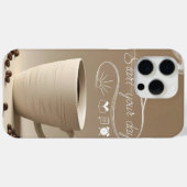 魅惑の味 – シックなコーヒーの儀式コレクション Case-Mate iPhoneケース (裏面 (横))