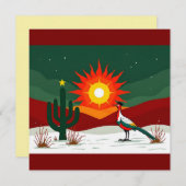 魅惑の土地のホリデー 招待状 (正面/裏面)