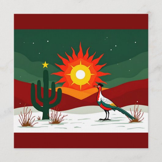 魅惑の土地のホリデー 招待状 (正面)