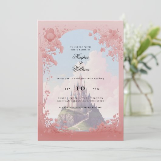 魅惑の城おとぎ結婚話 招待状 (スタンド正面)