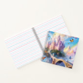 魅惑の城と蝶 ノートブック (内部)