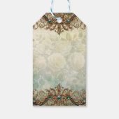 魅惑の城のフェアリーテイルギフトタグ – モス＆ムーンライト ギフトタグ (裏面)