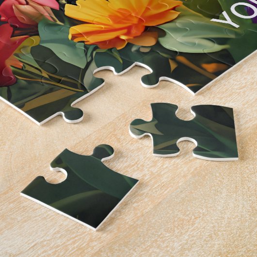 魅惑の城を丘に ジグソーパズル (側面)