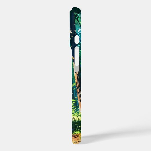 魅惑の夏の森 Case-Mate iPhoneケース (裏面 / 左)