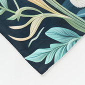 魅惑の夜の狼の神話 – 神秘的な毛布 フリースブランケット (角)